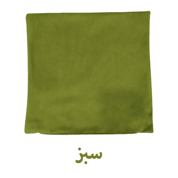 کاور کوسن جنس پارچه مخمل درجه یک سایز ۴۰در ۴۰ مجوعه سه عددی