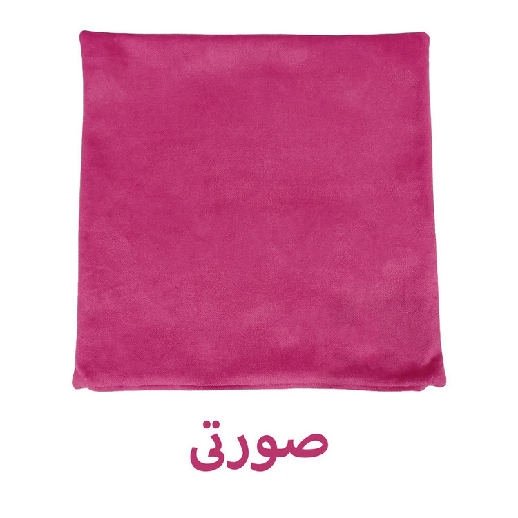 کاور کوسن جنس پارچه مخمل درجه یک سایز ۴۰در ۴۰ مجوعه سه عددی