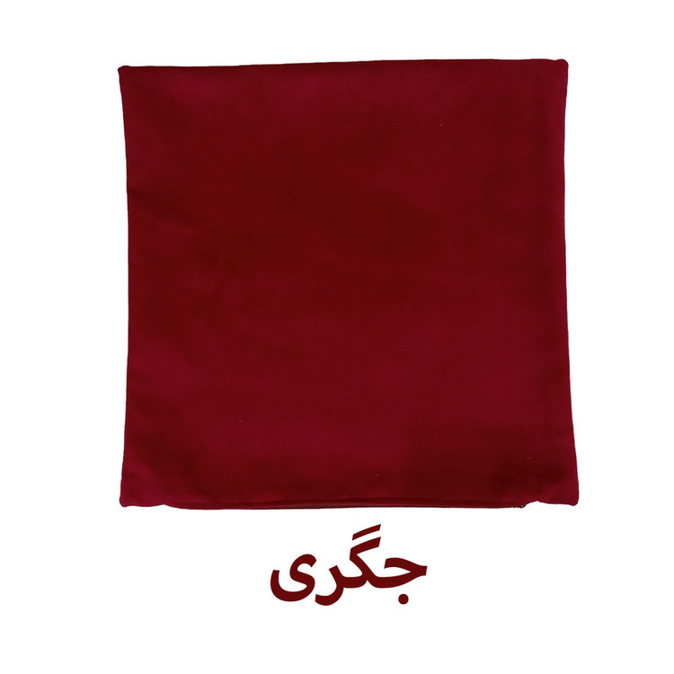 کاور کوسن جنس پارچه مخمل درجه یک سایز ۴۰در ۴۰ مجوعه سه عددی