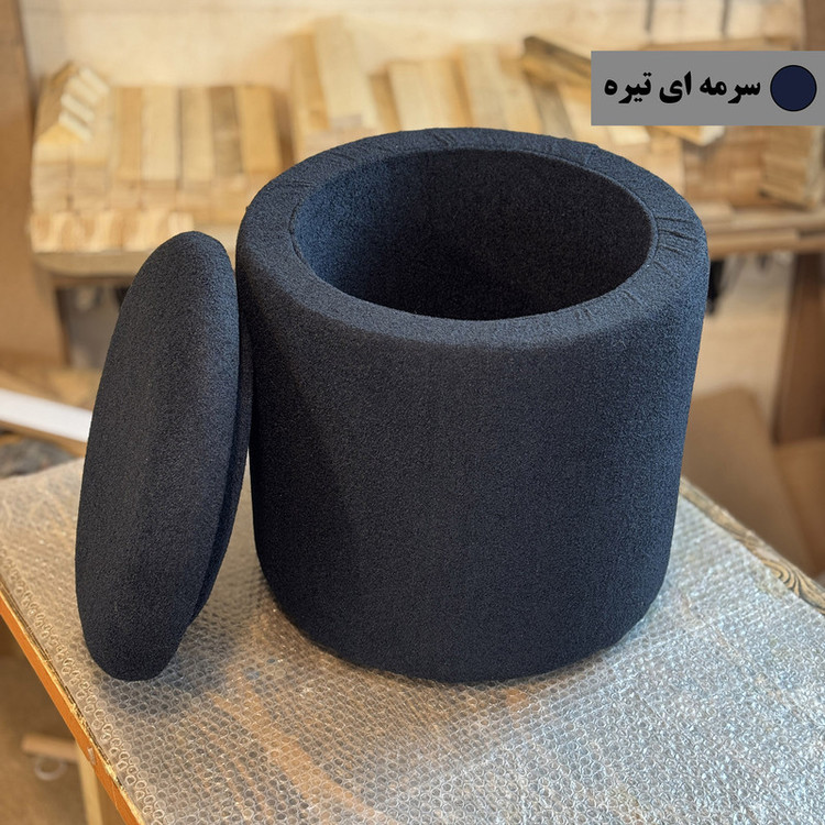 پاف مدل باکس جنس پارچه تدی
