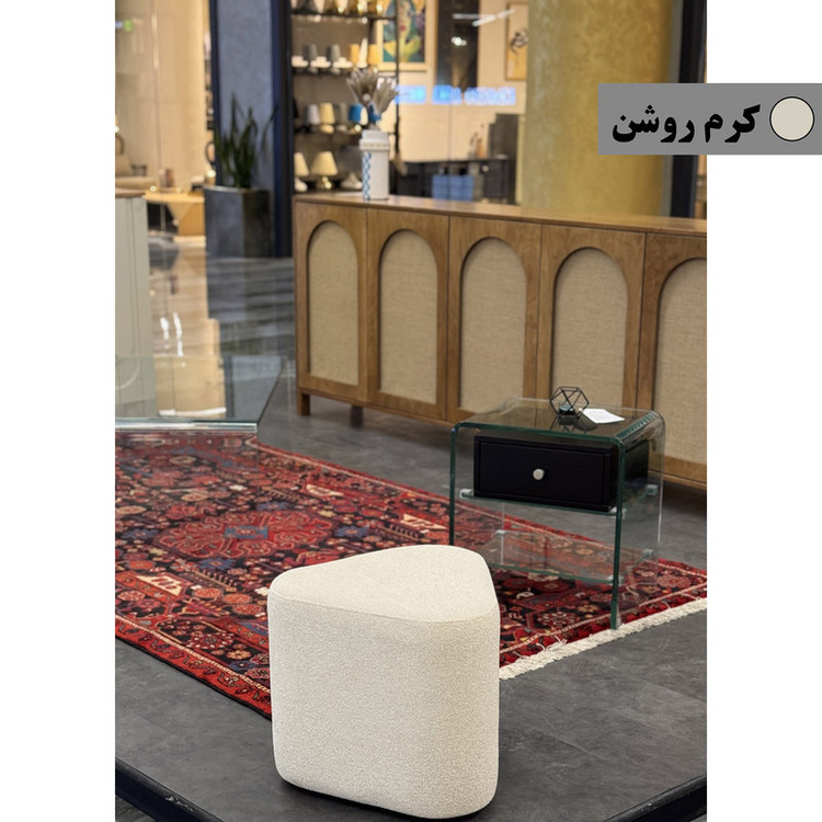 پاف مدل مثلث جنس پارچه تدی