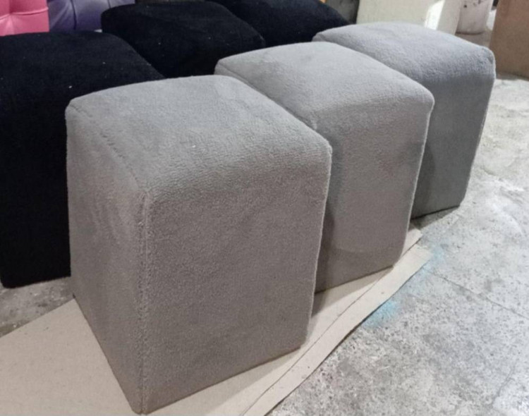 پاف مربع چنس پارچه تدی