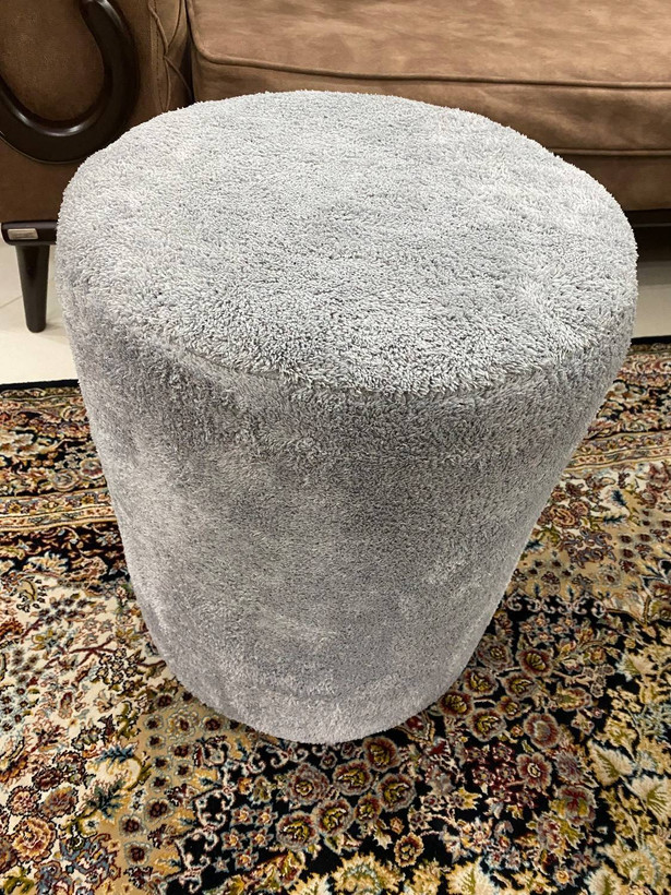 پاف گرد جنس پارچه تدی