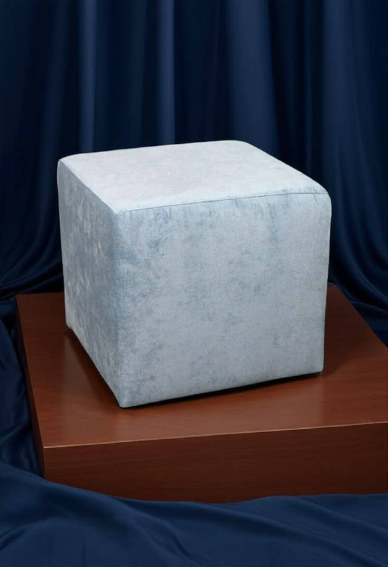 پاف مکعب جنس پارچه تدی